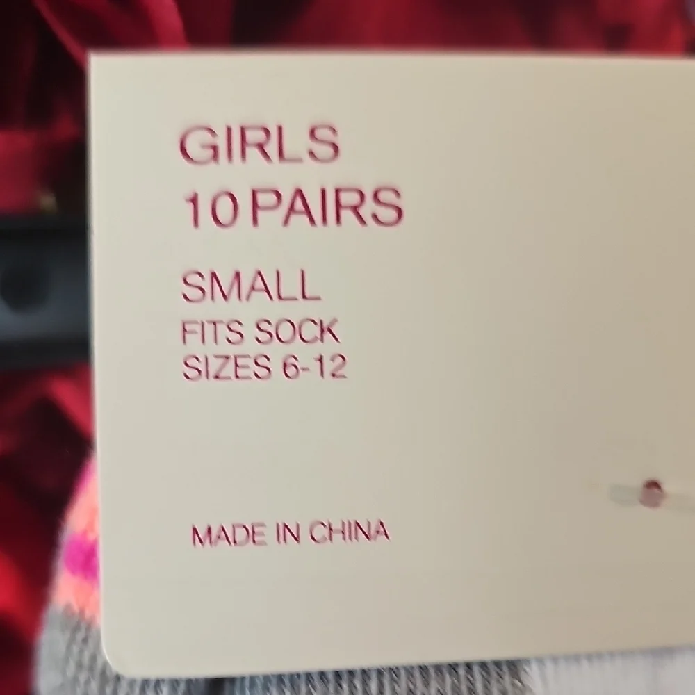 Girls No-Show Socks - Multicolor